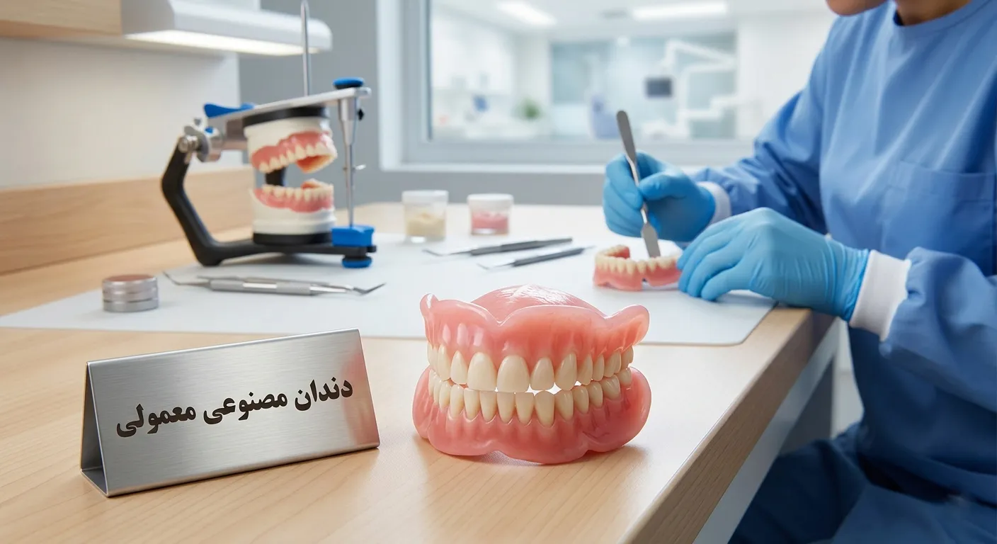 مقایسه کامل دندان مصنوعی ژله‌ای و معمولی برای انتخاب بهترین گزینه